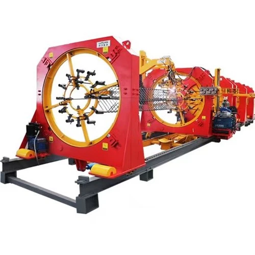 Saldatrice retrattile a rulli con gabbia in acciaio CNC
